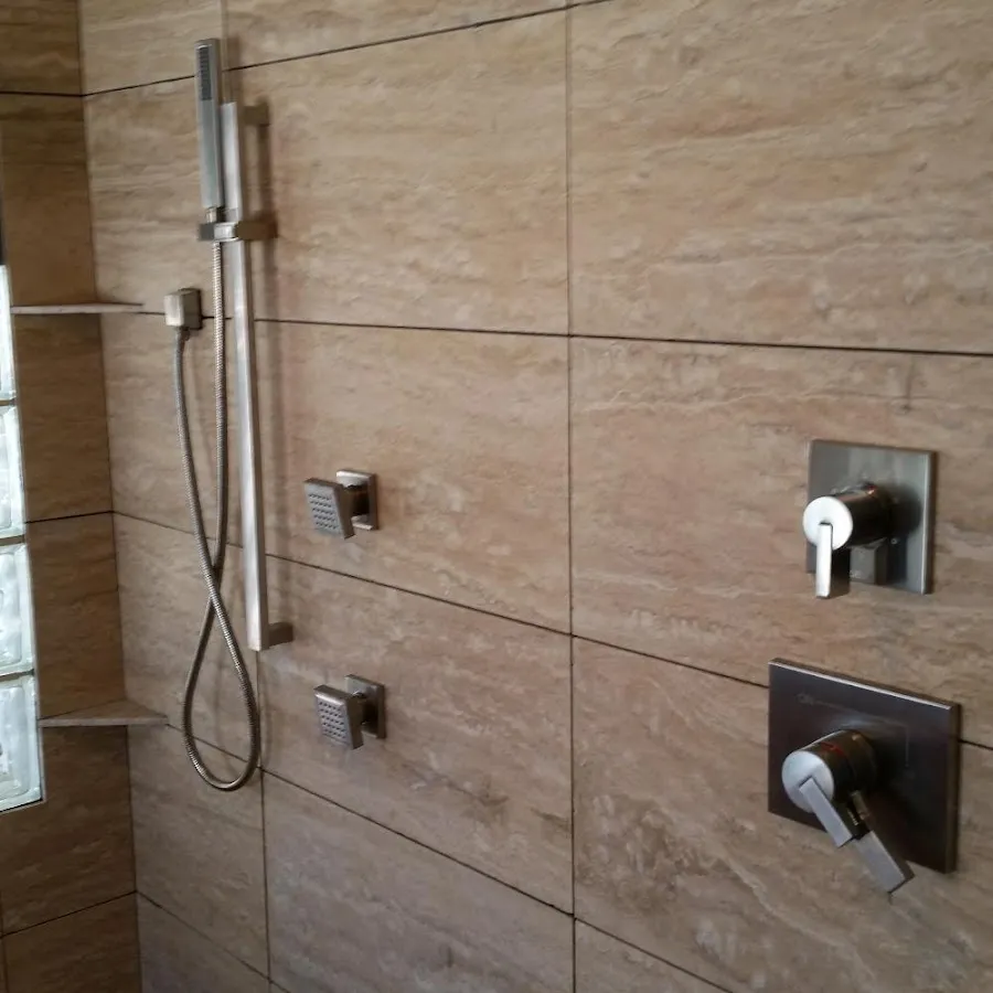 Shower fixture installation for Gas Line Repair in Teaneck